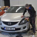 Mazda 6 tule lihvimine lihvmasinaga